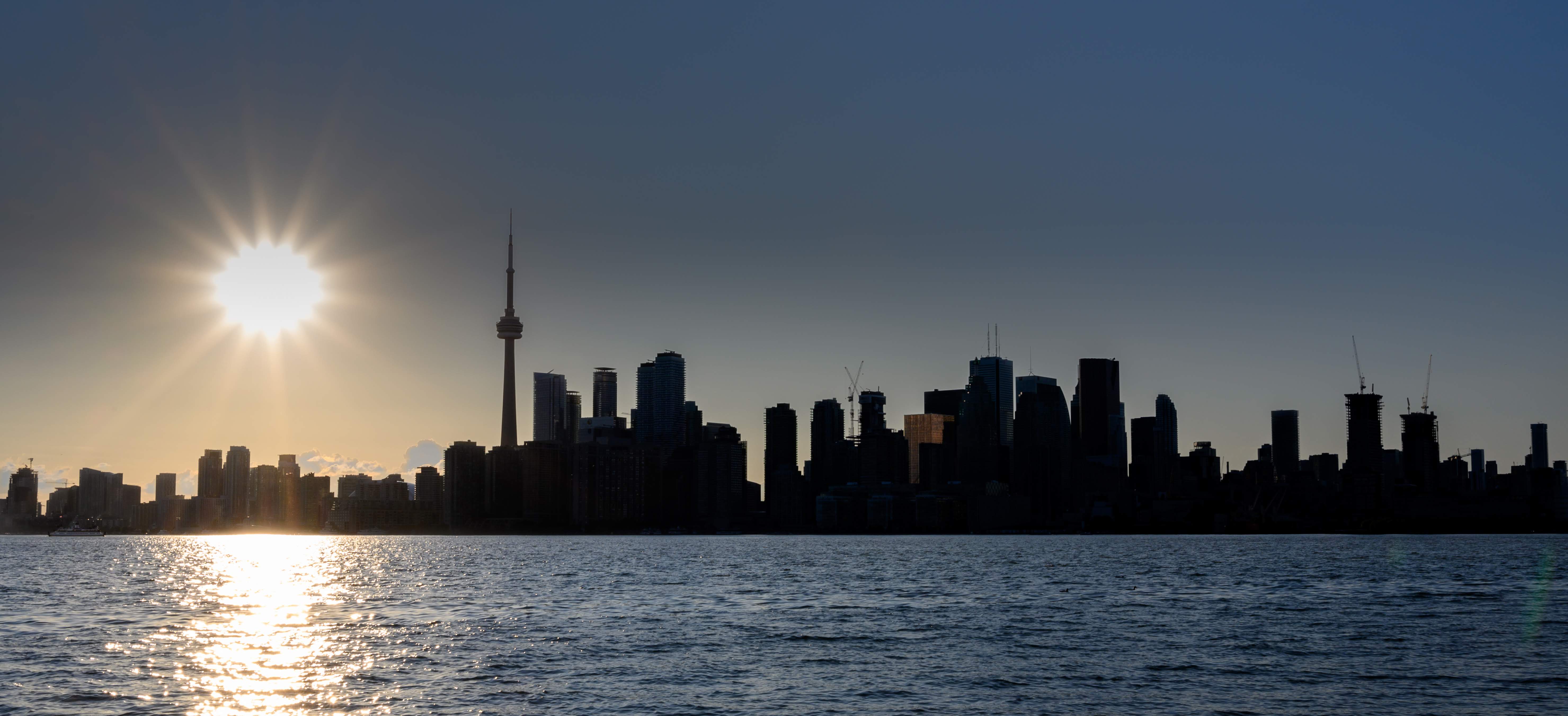 Epic star over Toronto